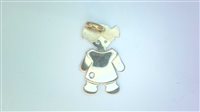 Pendente Donna in Oro giallo BIMBA DIA CT 0.01 P NZ Sommer TOT